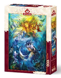 The Day and Night Princesses (1000pc puzzle)