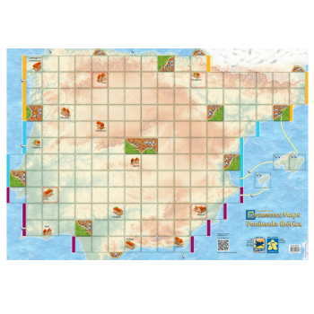 Carcassonne Maps: Peninsula Iberica