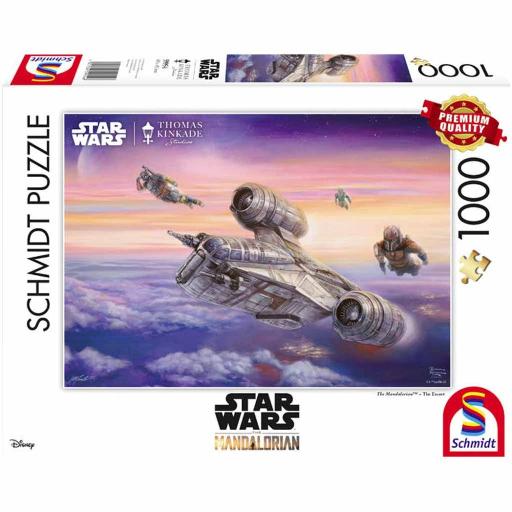 Thomas Kinkade: Star Wars - The Mandalorian - The Escort (1000pc)