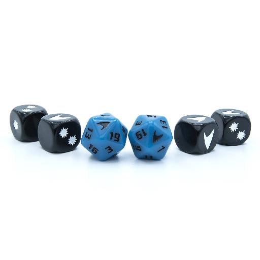 Star Trek Adventures RPG: Science Division Dice Set