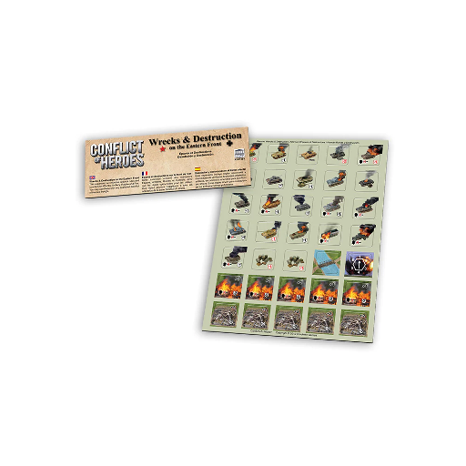 Conflict of Heroes Wrecks &amp; Destruction