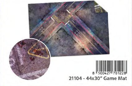 Cyberpunk Red Combat Zone 44x30 Game Mat