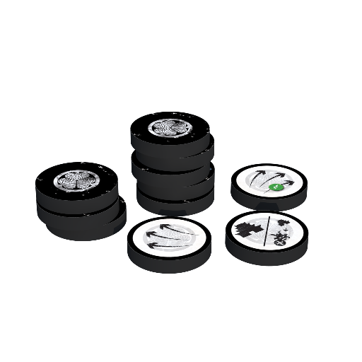 Small Samurai Empires Togukawa Deluxe Token Pack