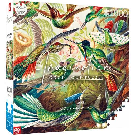 Ernst Haeckel Hummingbirds Puzzle (1000pc)