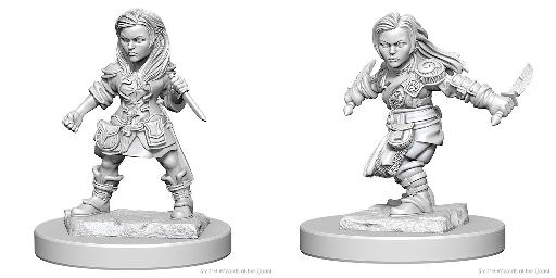 Halfling Female Rogue D&amp;D Nolzur’s Marvelous Miniatures