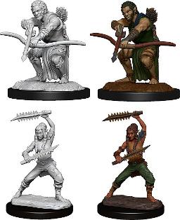 D&amp;D Nolzurs Marvelous Miniatures W14 Shifter Wildhunt Ranger Male