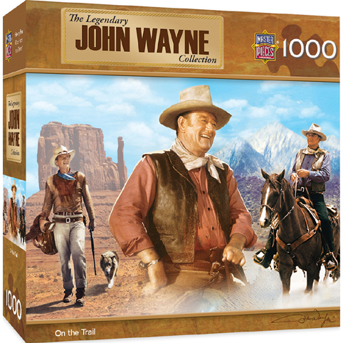 John Wayne - On the Trail  (1000pc puzzle)