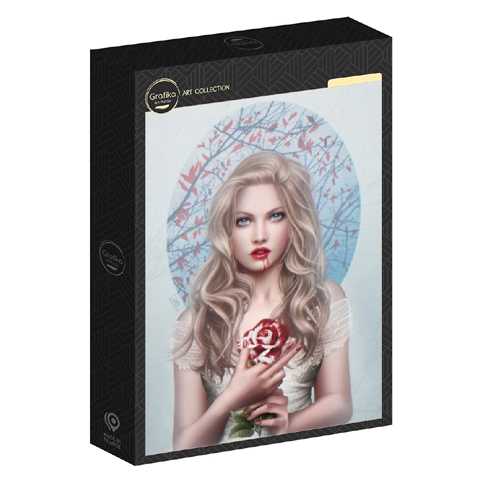 Blood Rose (1000pc puzzle)