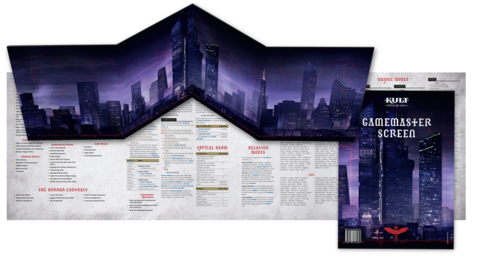 Kult Divinity Lost GM Screen