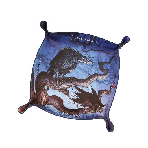The Night Raven Vaesen Square Folding Dice Tray