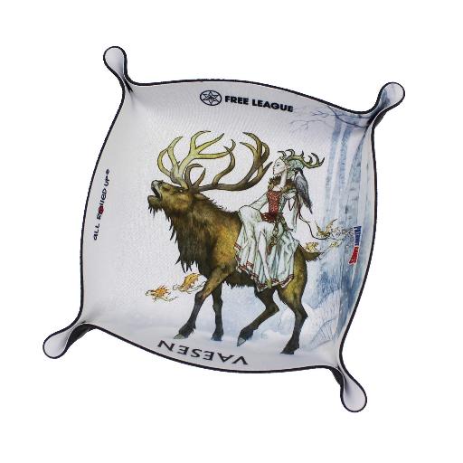 The Wood Wife Vaesen Square Folding Dice Tray