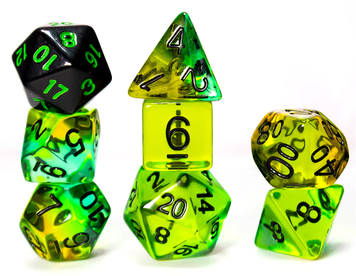 Sirius Dice - Dice Set - Mojito