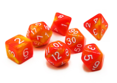 DCC RPG Elemental Dice Fire