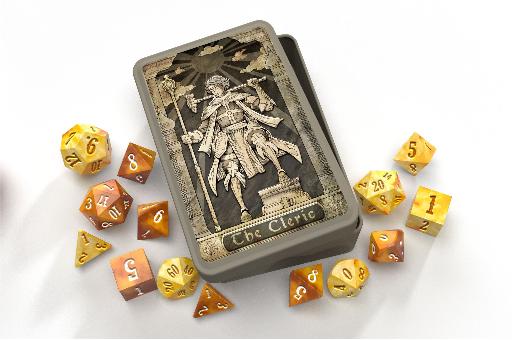 Class-Specific Dice Set Cleric (Pathfinder and 5E)