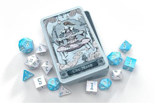 Class-Specific Dice Set Monk (Pathfinder and 5E)