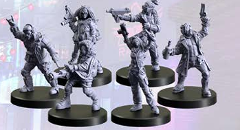 Cyberpunk Red Combat Zone Piranha Faction Starter