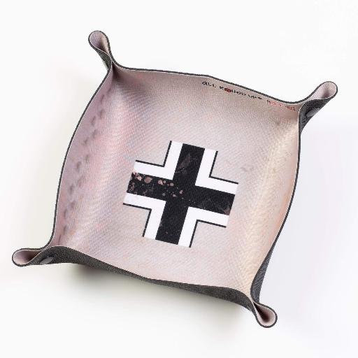 WW2 German Square Folding Dice Tray