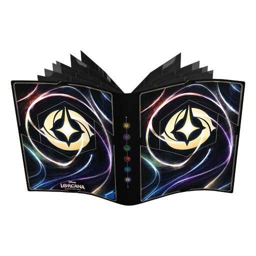 Disney Lorcana TCG: 9-Pocket Card Portfolio - Lorcana Motive