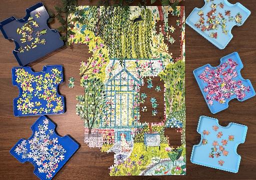 Puzzle Sorting Bowls (6 pieces)