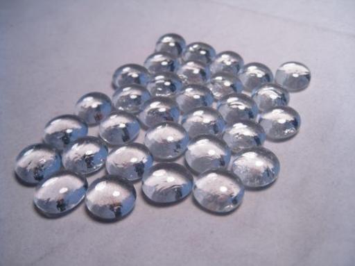 Crystal Clear Gaming Stones (40+ stones per tube)