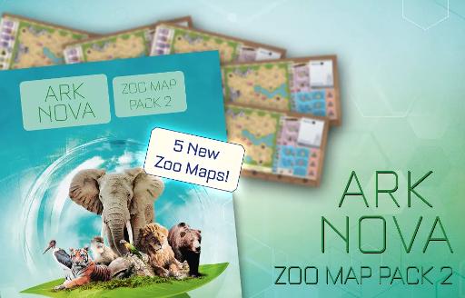 Ark Nova Zoo Map Pack 2