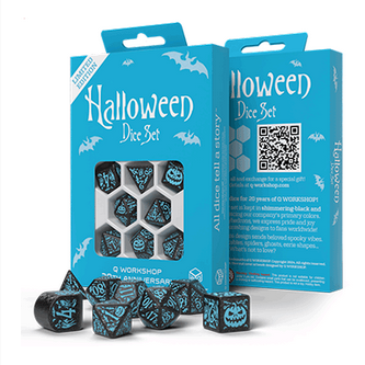 Q-Workshop 20 Years Halloween Dice Set