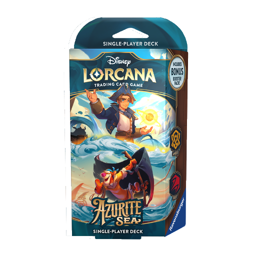 Disney Lorcana TCG: Azurite Sea Starter Deck Amber &amp; Ruby