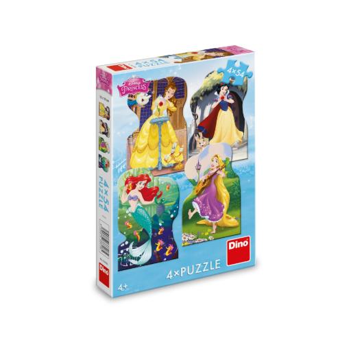 4 Puzzles - Disney Princess (4x54pc)