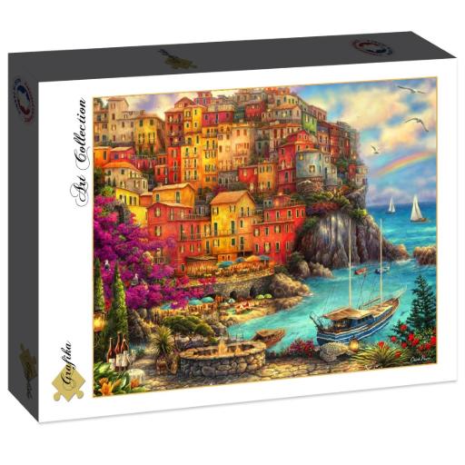 Chuck Pinson - A Beautiful Day at Cinque Terre (2000pc)