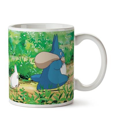 Mug Ghibli 08 - Totoro White and Blue