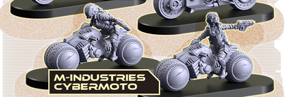 Cyberpunk Red Combat Zone M-Industries Cybermoto