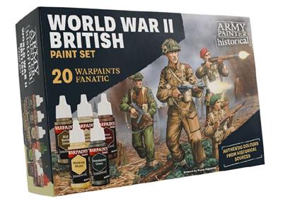The Army Painter - Warpaints Historical WWII British Paint Set
