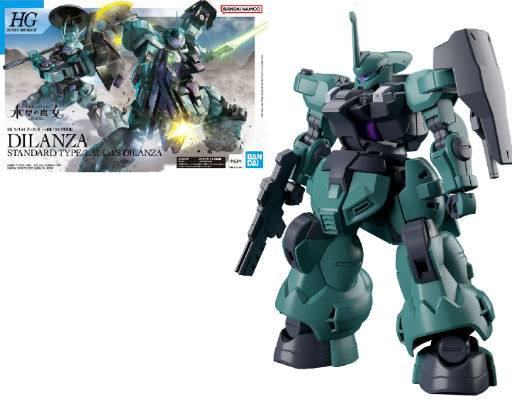 GUNDAM - HG 1/144 Dilanza Standard Type/Charac. A's Dilanza - Model Kit