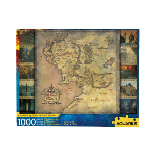 The Lord of the Rings Map Puzzle (1000pc)