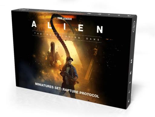 Alien RPG Rapture Protocol Miniature Set