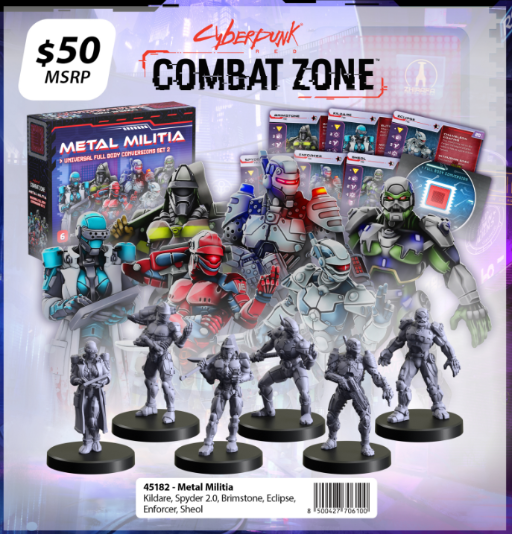 Cyberpunk Red Combat Zone Going Metal Full Body Conversion Kit 2