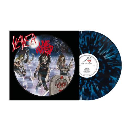 Live Undead (LP Blue/white/black Splatter)