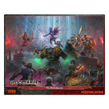 [CPH0701] Gloomhaven Puzzle - The Black Barrow (1000pc)