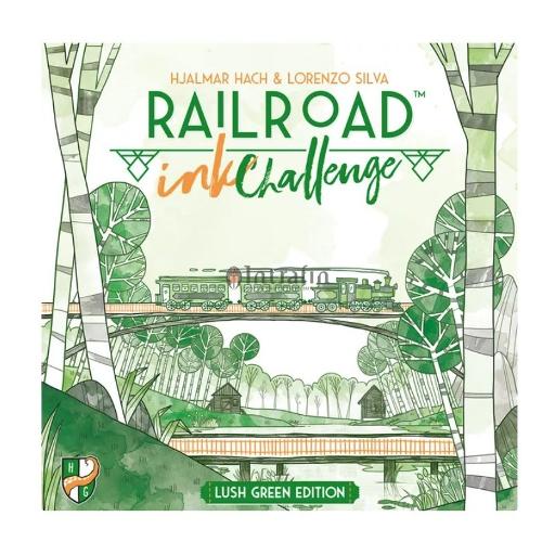 Railroad Ink Challenge: Lush Green Edition