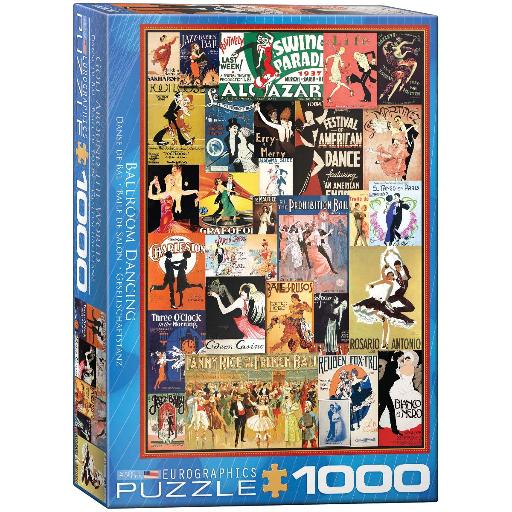 [Eurographics-6000-0936] Ballroom Dancing (1000pc)
