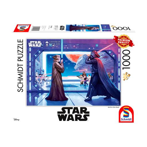 [SCH9953] Thomas Kinkade: Star Wars - Obi Wans Final Battle (1000 palaa)