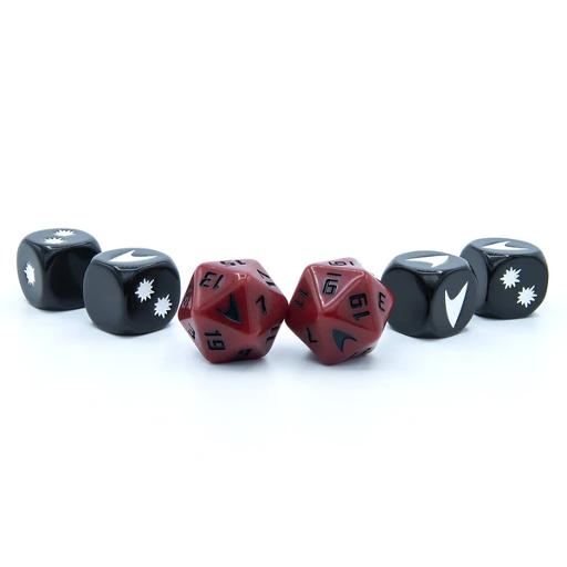[MUH052295] Star Trek Adventures RPG: Command Division Dice Set