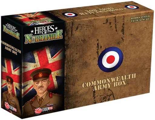[DPGHON017] Heroes of Normandie Commonwealth Army Box