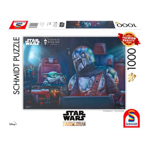 [SCH7378] Thomas Kinkade: Star Wars - The Mandalorian Two for the Road (1000pc)
