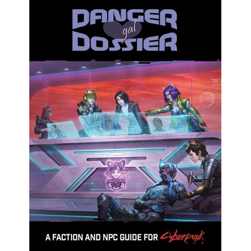 [RTGCR3071] Cyberpunk Red - Danger Gal Dossier