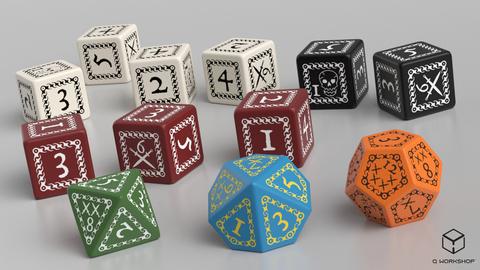 [MUH051559] Forbidden Lands Custom Dice Set