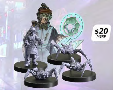 [MFC45111] Cyberpunk Red Combat Zone Wall Crawlers