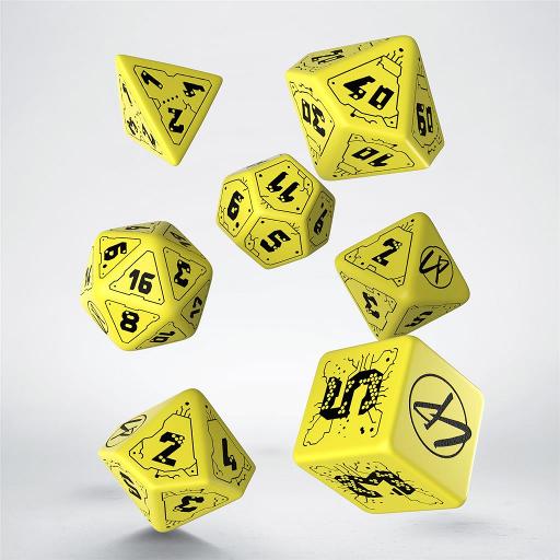 [SCPU03] The Cyberpunk RPG Red Dice Set Danger Zone