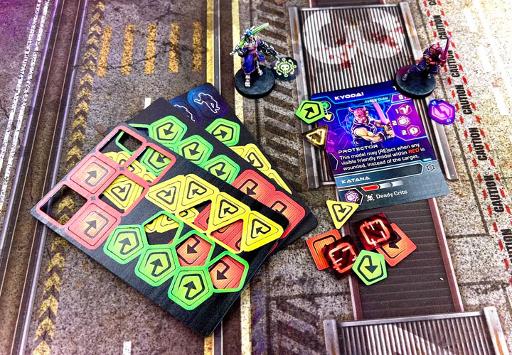 [MFCCZTOKENS1] Cyberpunk Red Combat Zone Acrylic Tokens