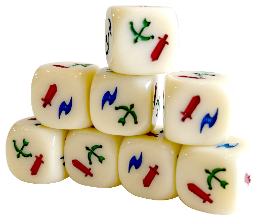 [PHG3600D] Summoner Wars 2nd. Edition Premium Dice